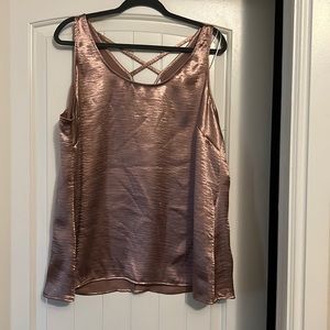 Champagne super soft size 1x tank